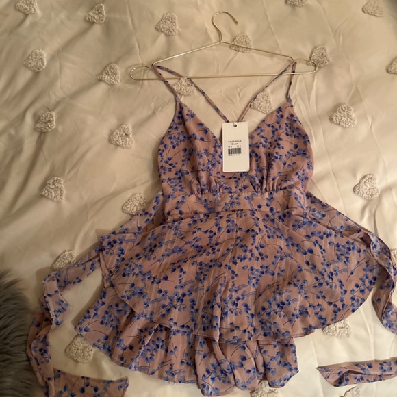 Saints and Secrets floral romper - Picture 2 of 4